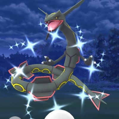 色違いレックウザ Shiny Ray Quaza Twitter