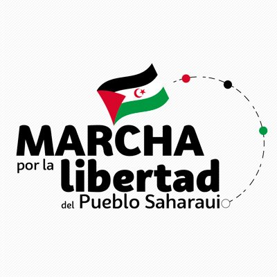 Caminamos para reivindicar la libertad del pueblo saharaui.
¿Nos acompañas?