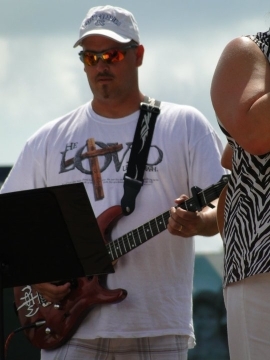 A Christ Follower,Married 2 a great godly wife,Father of 3 GREAT children.Journeyman Millwright.Worship electric guitar guy...and luv'n it!!!