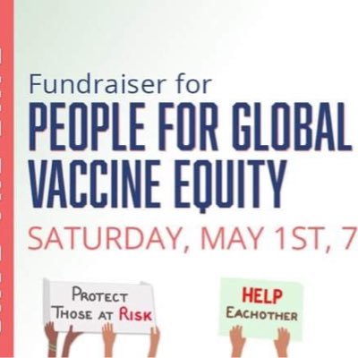 People for Global Vaccine Equity—raising funds by inviting people in the U.S. to pay it forward after they receive their vaccine.