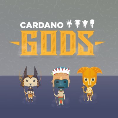 Welcome to Cardano Gods! A full on-chain NFT art project on Cardano. We are a limited NFT collection of mini-Gods. #Cardano #ADA #NFT #CNFT #CardanoNFT