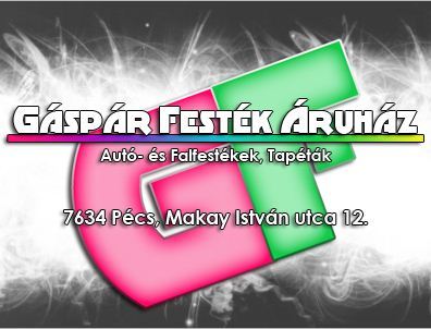 Festék, autófesték, tapéta, gépi és kézi színkeverés. Pécs.