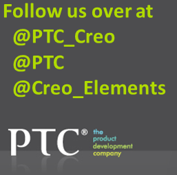 Follow @Creo_Elements for news and updates on the PTC product formerly known as CoCreate