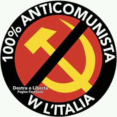 NAZIONALISTA, profondamente Anticomunista
