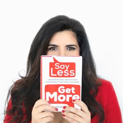 Author: Say Less, Get More (HarperCollins).
Speaker. Negotiation consultant & trainer. MBA instructor. Features include CNBC, CNN, HBR, Forbes, Business Insider