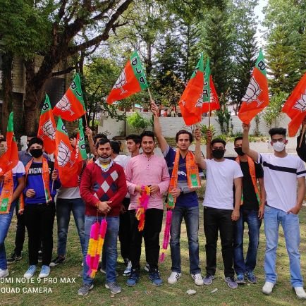 हिन्दू तन मन, हिन्दू जीवन, रग-रग हिन्दू मेरा परिचय!
                    प्रदेश मीडिया सह-प्रभारी, भाजयुमो हिमाचल प्रदेश।