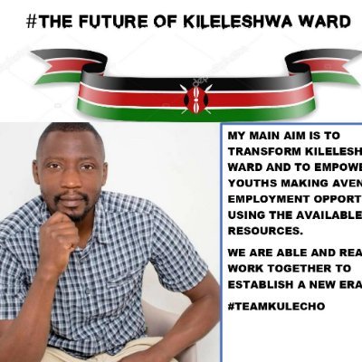 Incoming MCA in Kileleshwa Ward