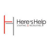 Here's Help Staffing & Recruiting(@hereshelpstaff) 's Twitter Profile Photo