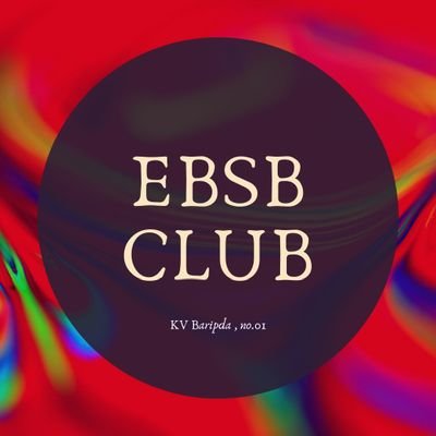 This is our official Club For EBSB Activities of our school (KV BPD No.01)
KV Baripada No.01, 
Official EBSB Club.💙
Our Paring State is Maharashtra. 🙂