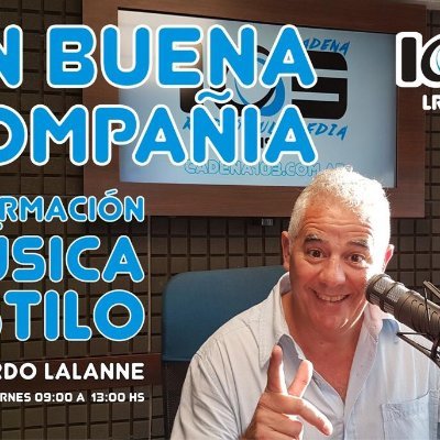 Programa Radial de Interés General. LRI966 CADENA 103 Conduce @eduardolalanne y @BravoNisela De Lunes a Viernes de 9 a 13 hs