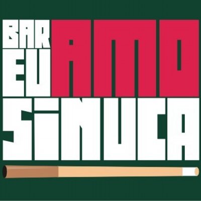 Amo jogar sinuca