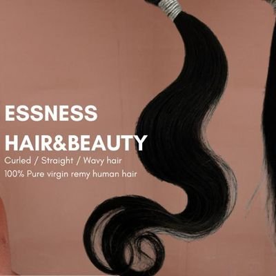 Wow, esnesshairbeauty only deals with 100% pure human weave hair, tangle and shedding free. No tricks, we real and give real weave, no synthetic mixed.