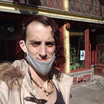 I am the Ambassador Program Manager for Street Roots. I am a proud trans woman who spends her days doing outreach and fighting for the houseless of Portland