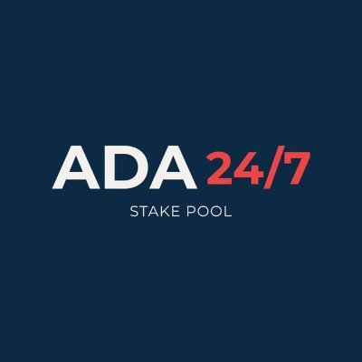 ADA 24HOURS/7DAYS STAKE POOL 0% POOl MARGIN
| Operated from Switzerland | Professional setup
| Decentralized | Scalable | Fast | Secure |