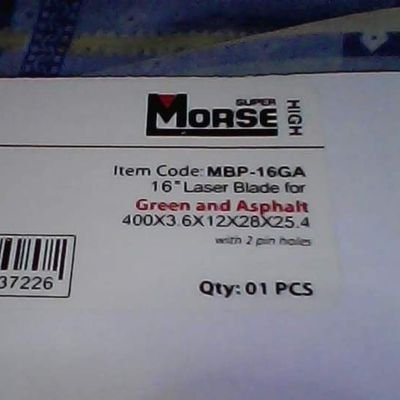 CortedeP's profile picture. En venta discos de corte diamamantados Mixtos para Asfalto y Concreto de la marca **SUPER MORSE**
T. Fijo: (01)7918409
Cel. Whatsapp: 
998199395 - 935216005