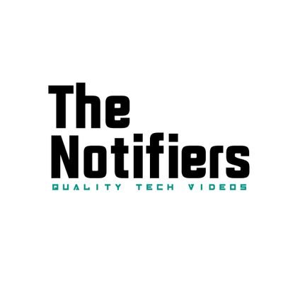 thenotifiers is a community of people that covers technology news, reviews, tips and we put out quality tech videos.