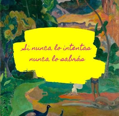 Me gusta la libertad. Me gusta crear. Me gusta el arte. Me gusta reír y hacer reír. Me gusta el sol, la familia y los amigos. Me gusta la vida.