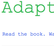 An online bookstore. Love the book; love the film.