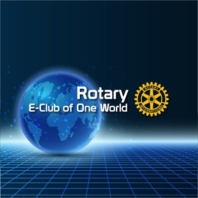 Rotary E-Club of One World believes in the advancement of international understanding, goodwill, and peace, united in the ideal of service.