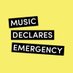 MUSIC DECLARES EMERGENCY (@musicdeclares) Twitter profile photo