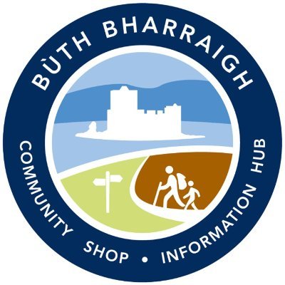 Buth Bharraigh Ltd is a local produce shop on the Isle of Barra. Local crafts, food, wholefoods and fresh produce. Information, laundrette, WiFi & Bike Hire.