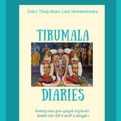 వేంకటాద్రి సమం స్థానం
 బ్రహ్మండే నాస్తి కించన! 
 వేంకటేశ సమో దేవో
 న భూతో న భవిష్యతి !!
|| Everything About Lord Venkateshwara ||