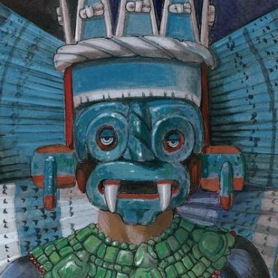 A Chicano artist of the Mexicayotl, dedicated to the art and craft of pre-Hispanic, Mesoamerican spirituality. Paintings of Mexican Indigenous pride.