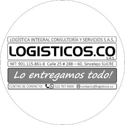 LogisticosCo's profile picture. Somos una organización dedicada a la generación de valor para todos nuestros stakeholders mediante la prestación de servicios logísticos.