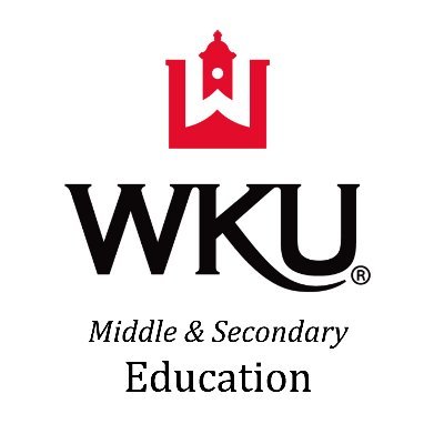 The official Twitter account for Middle and Secondary Education at Western Kentucky University