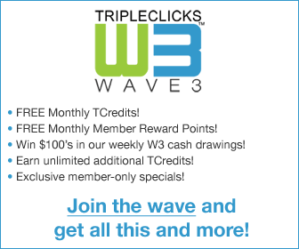 TripleClicks Wave3 Is a Shopping Rewards Program.
visit our Facebook Fanpage: http://t.co/ywJbnezdmJ