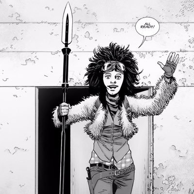 Walking dead comic art appreciation