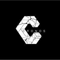 CRONOS クロノス　長袖シャツ　ロゴ　プリント　チェック　XL CRONOS Vertical Signature Logo Regularfit T-SHIRT [BLACK