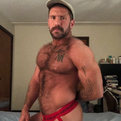 gay, tattooed, hairy amateur bodybuilder and CrossFit athlete ~ 5'8