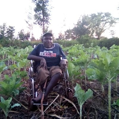 A horticultural farmer living with disability