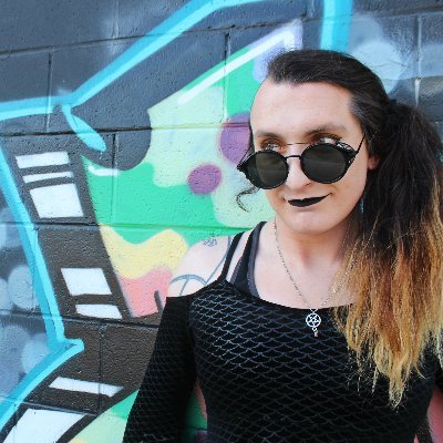 moiragoree's profile picture. Oh you know just you're average Metalhead Trans-girl Comic making headway in this Cyberpunk dystopia.