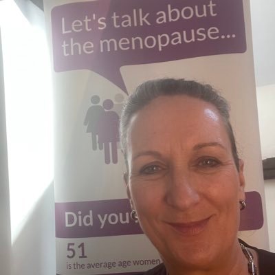 Talking menopause awareness within the Workplace every day - dream job. My personal passion better support for surgical menopause sheroes 💜