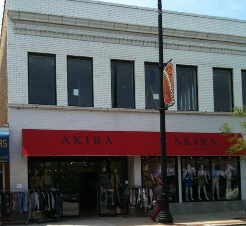 Stop by AKIRAs brand new store location for men and women!
Hours:
M-Sat 11am - 9pm
Sun 11am - 7pm