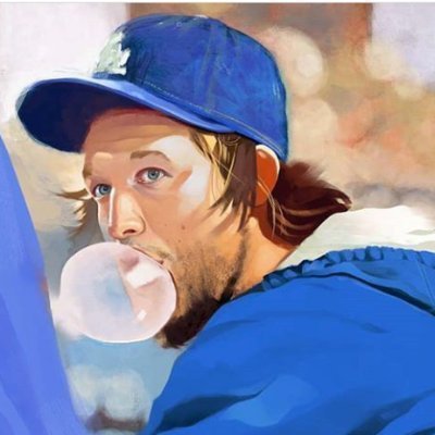 Resident badass watercolor girl.
On Instagram: @ paint_sports 
#Dodgers #SavBananas🍌 #AEW