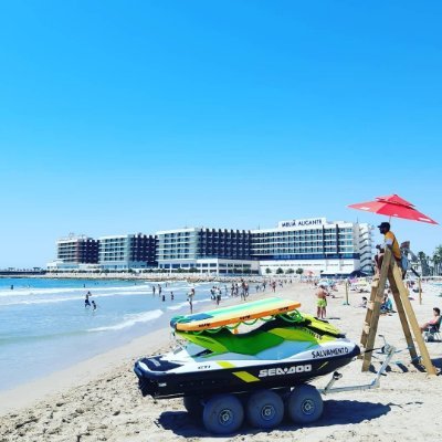 Perfil público de los trabajadores del Servicio de salvamento en playas del Ayuntamiento de Alicante