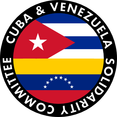 The Cuba and Venezuela Solidarity Committee fully supports the 2 sister republics, opposes all US aggression in Latin America & anywhere in world.