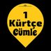 Kürtçe 1 Cümle (@kurtce1cumle) Twitter profile photo