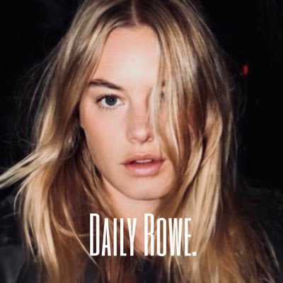 your best source of updates about the model and actress Camille Rowe.