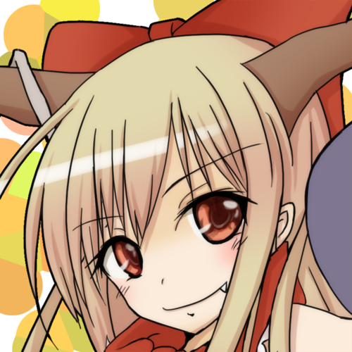 知る人ぞ知らない自分得用萃香ボット(@missing_bot)の規制緩和用アカウントです。中身は全く一緒なのでお好きなほうをどうぞ。詳しくはURLの方をご確認ください。