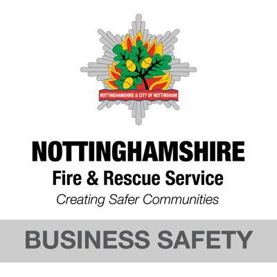 The official Twitter page for Nottinghamshire Fire and Rescue Service's Business Safety Department. Working with businesses to help create safer communities.