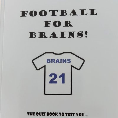 Author - of Football Quiz Book - Also writing articles that matter.