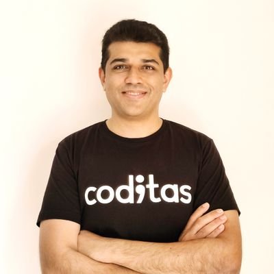 Passionate clean coder, IIT Bombay Alum and founder of Coditas.