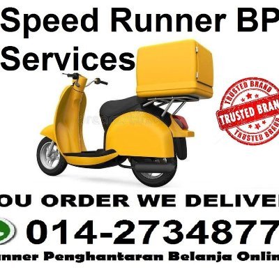 Min Eddy
(Speed Runner Management)
https://t.co/d8wsZCJRef 
Speed Runner BP Services (JM0923597-H)