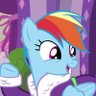 apple_bloom's profile picture. real life Rainbow Dash
