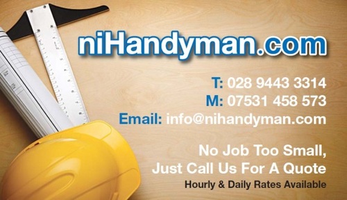 NIHandyman's profile picture. NI Handyman was started in 2005 when two experienced engineers identified the need for a reliable handyman service that could tackle anything.