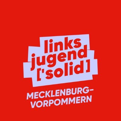 Hier twittert der Landesverband Mecklenburg-Vorpommern der @lijusolid. Basisdemokratisch, antifaschistisch, sozialistisch, feministisch. Parteinah @DIE_LINKE_MV